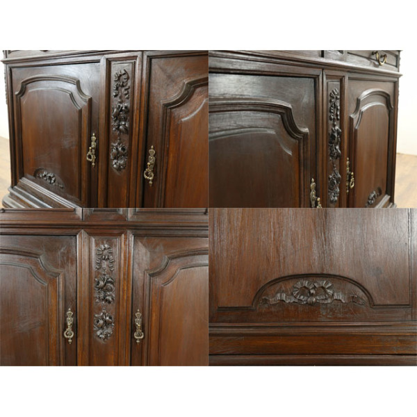 1920年頃 マホガニー材 フランス アンティーク・キャビネット