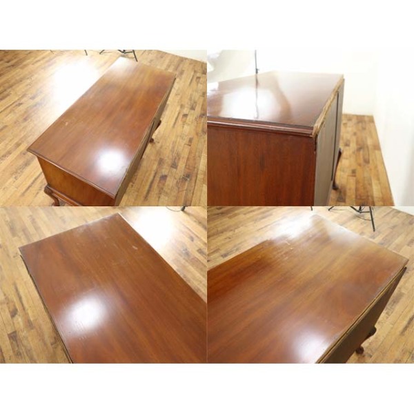 1930年頃 マホガニー材 イギリス アンティーク・チェスト antique80001