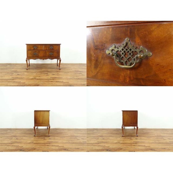 1930年頃 マホガニー材 イギリス アンティーク・チェスト antique80001