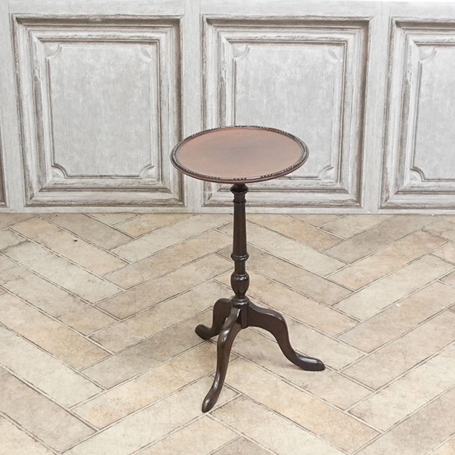 イギリス アンティーク調 ワインテーブル マホガニー サイドテーブル