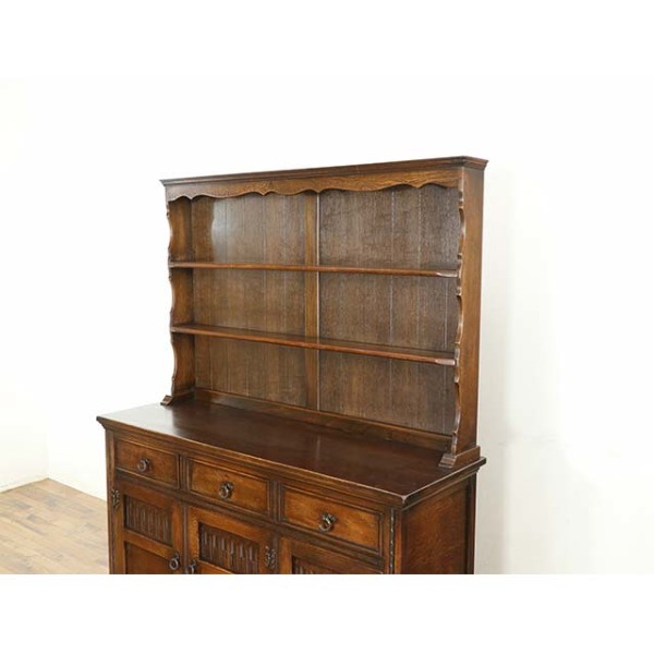 1930年頃 オーク材 イギリス アンティーク・カップボード antique80031