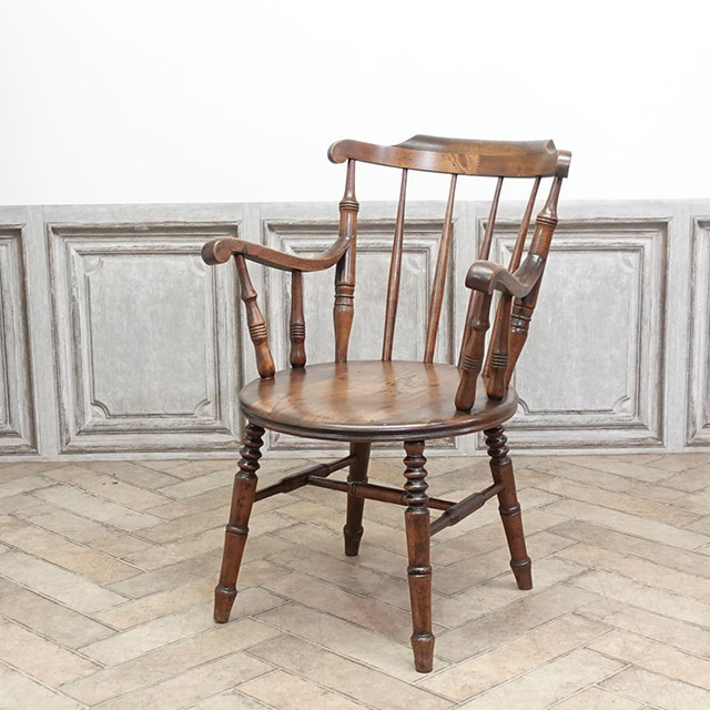 アンティークチェア 1940年頃 エルム材 イギリス アンティーク・チェア antique80084b 新着