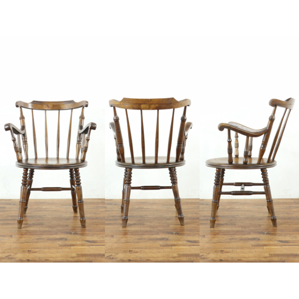 英国アンティークチェアー 1940年頃 エルム材 イギリス アンティーク・チェア antique80084b 新着