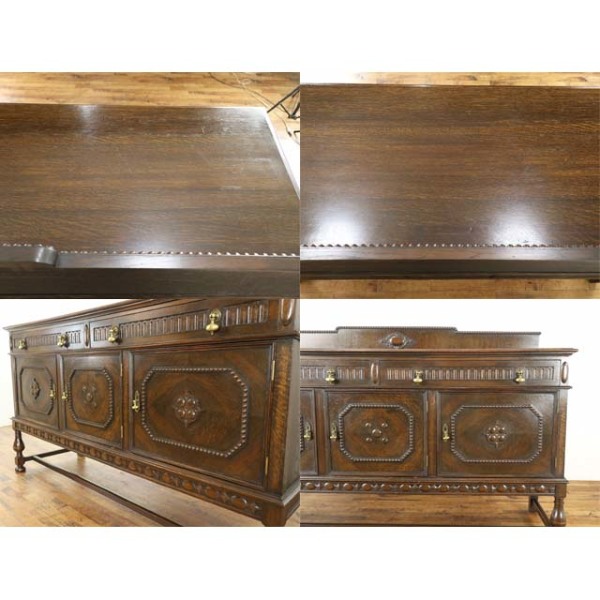 1920年頃 オーク材 イギリス アンティーク・サイドボード antique80157