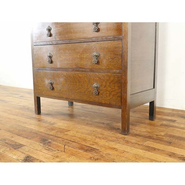 1930年頃 オーク材 イギリス アンティーク・チェスト antique80175