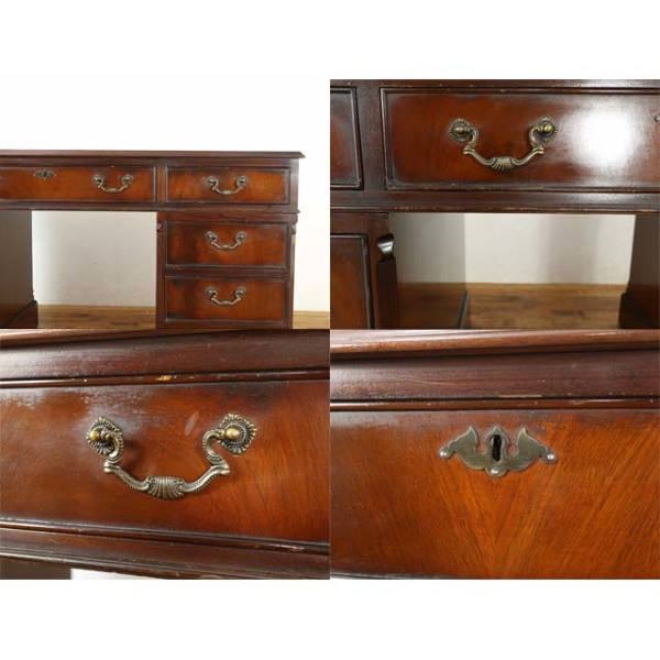イギリス.アンティーク 家具 1950年頃 MDF材 イギリス アンティーク・デスク antique80183 新着