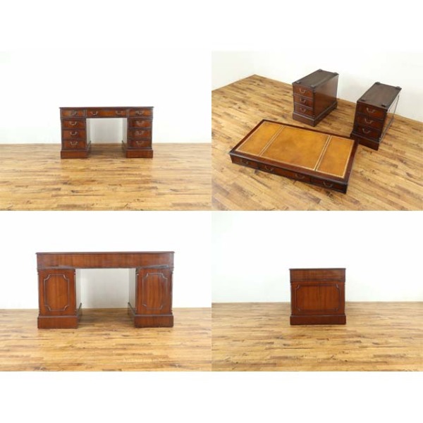 1950年頃 MDF材 イギリス アンティーク・デスク antique80183