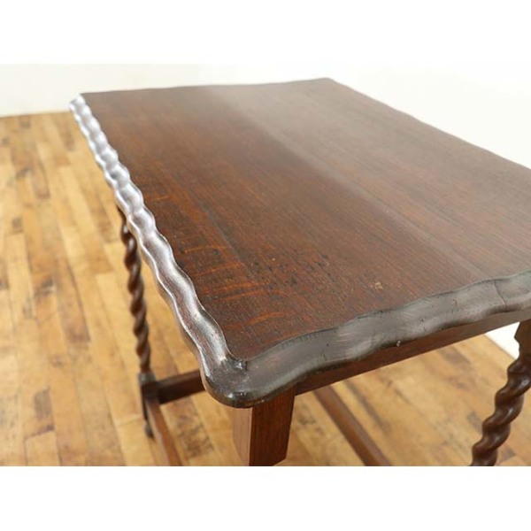 1920年頃 オーク材 イギリス アンティーク・サイドテーブル