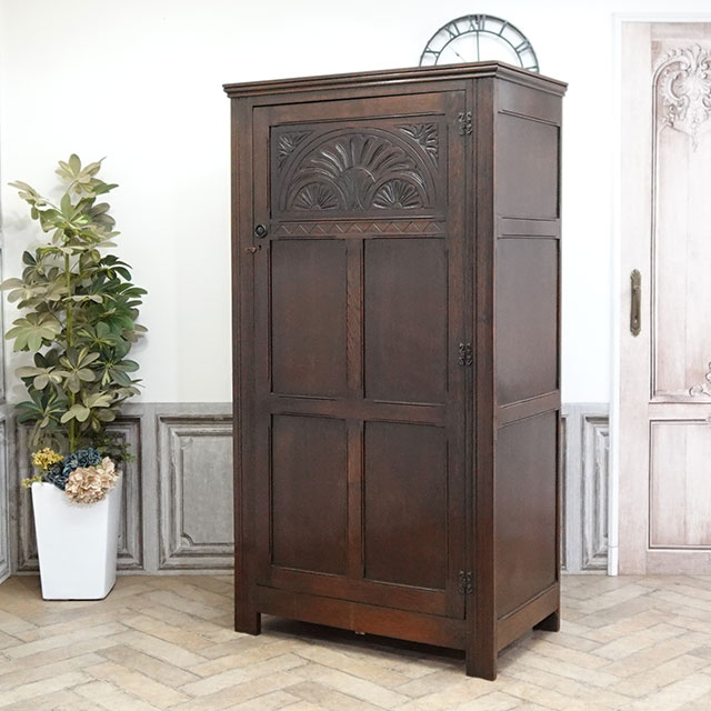 イギリス アンティーク 家具 ワードローブ 1930年頃 英国製 521A