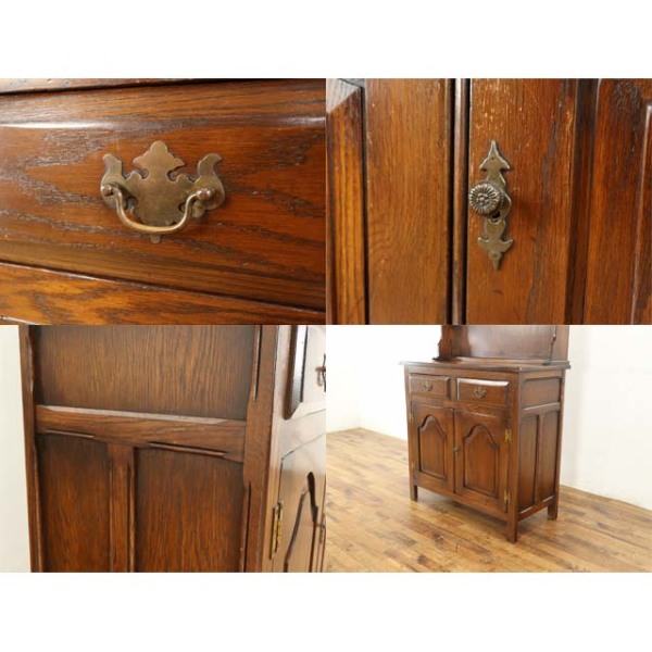 英国アンティーク オーク材 サイドボード 122cm 英国アンティーク オーク材 サイドボード 122cm 英国アンティーク