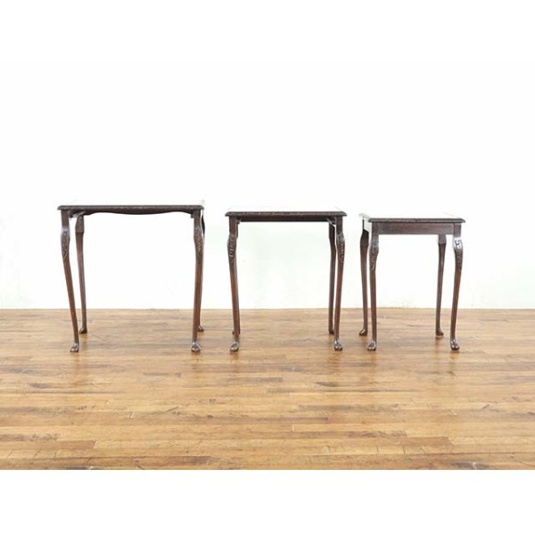 イギリス アンティーク 家具 ネストテーブル 1940年頃 596A イギリス アンティーク 家具 ネストテーブル 1940年頃 596A