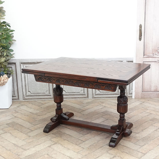 イギリス アンティーク家具 ファーマーズ テーブル 1940年頃 245A イギリス アンティーク家具 ファーマーズ テーブル 1940年頃 245A