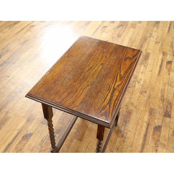 1920年頃 オーク材 イギリス アンティーク・サイドテーブル