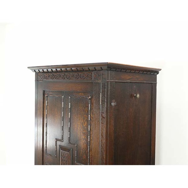 1920年頃 オーク材 イギリス アンティーク・ワードローブ antique80290