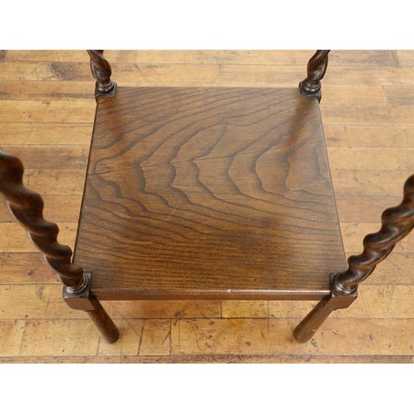 1920年頃 オーク材 イギリス アンティーク・サイドテーブル