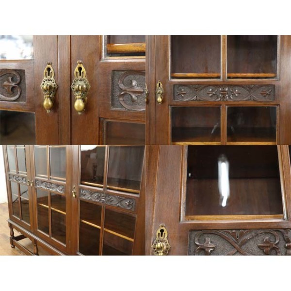 イギリス アンティーク ブックケース Lloyd's Antiques Real Antique Bookcase / ロイズ