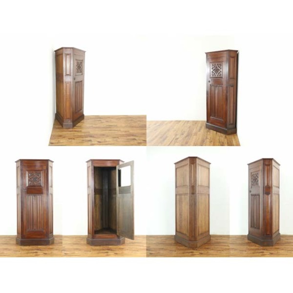 1920年頃 オーク材 イギリス アンティーク・ワードローブ antique80323