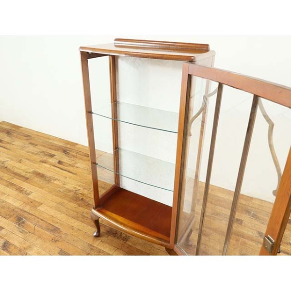 1940年頃 オーク材 イギリス アンティーク・ショーケース antique80338