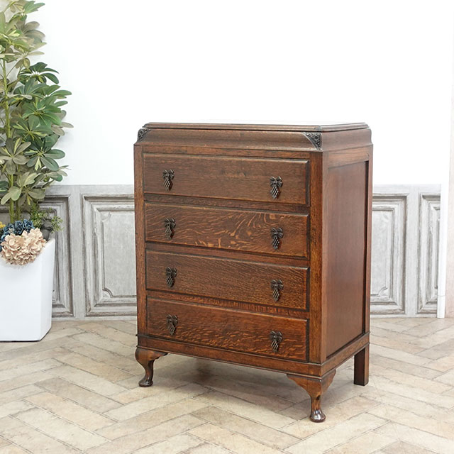 イギリス アンティーク 家具 チェスト たんす 1930年頃 626A イギリス アンティーク 家具 チェスト たんす 1930年頃 626A