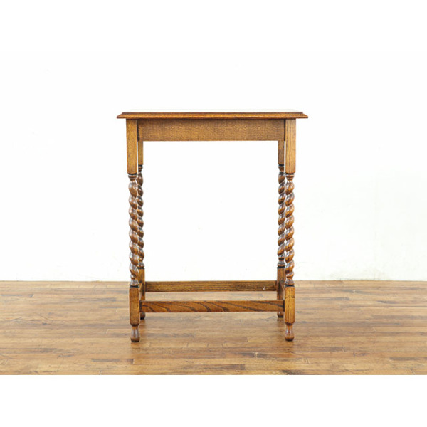 1920年頃 オーク材 イギリス アンティーク・サイドテーブル