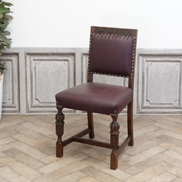 1920年頃 オーク材 イギリス アンティーク・ダイニングセット