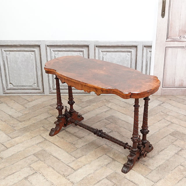 1910年頃 マホガニー材 イギリス アンティーク・サイドテーブル