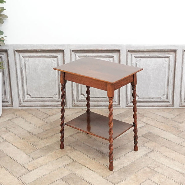 1930年頃 オーク材 イギリス アンティーク・サイドテーブル