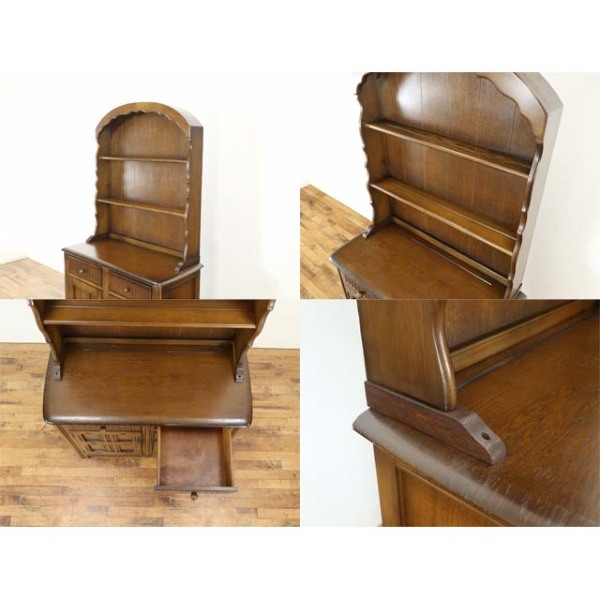 1940年頃 オーク材 イギリス アンティーク・カップボード antique80399