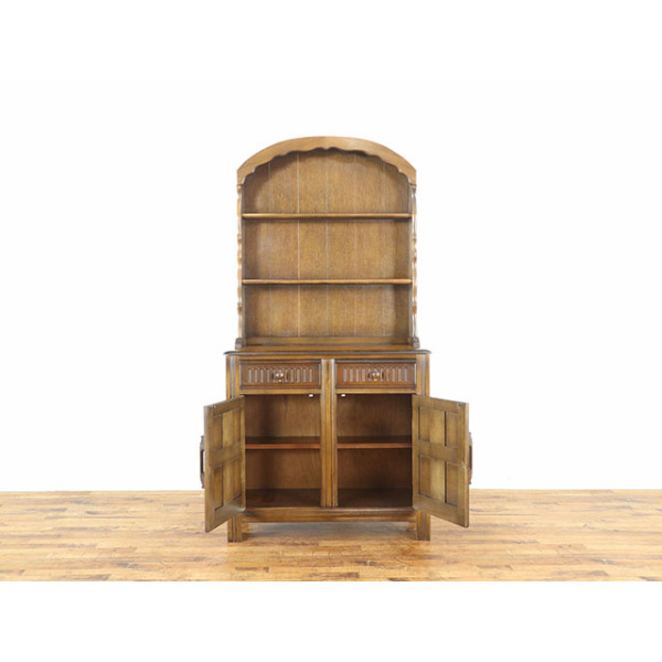 1940年頃 オーク材 イギリス アンティーク・カップボード antique80399