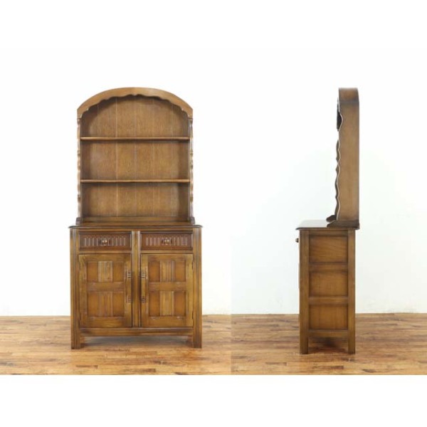 1940年頃 オーク材 イギリス アンティーク・カップボード antique80399