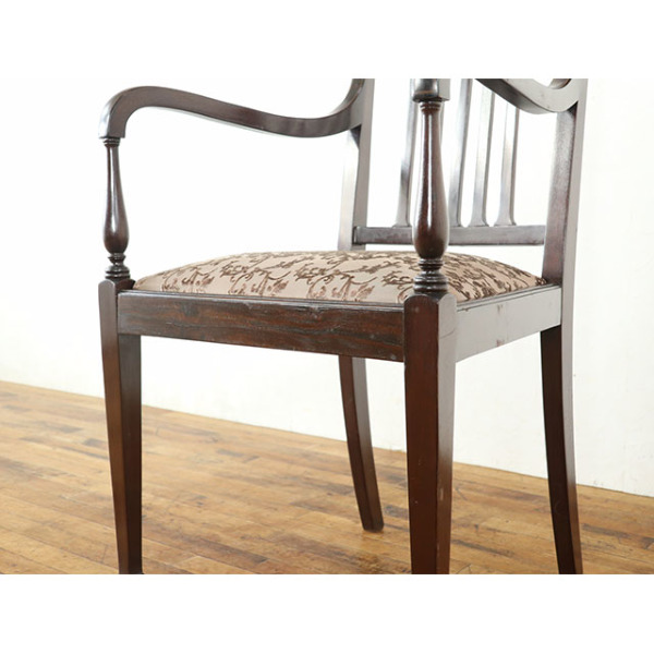 1920年頃 マホガニー材 イギリス アンティーク・チェア antique80405b