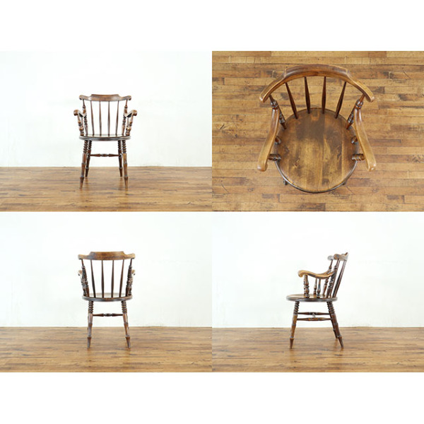 1940年頃 エルム材 イギリス アンティーク・チェア antique80411 新着