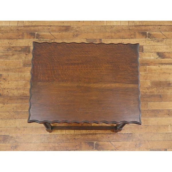 1920年頃 オーク材 イギリス アンティーク・サイドテーブル