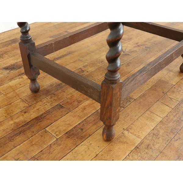 1920年頃 オーク材 イギリス アンティーク・サイドテーブル