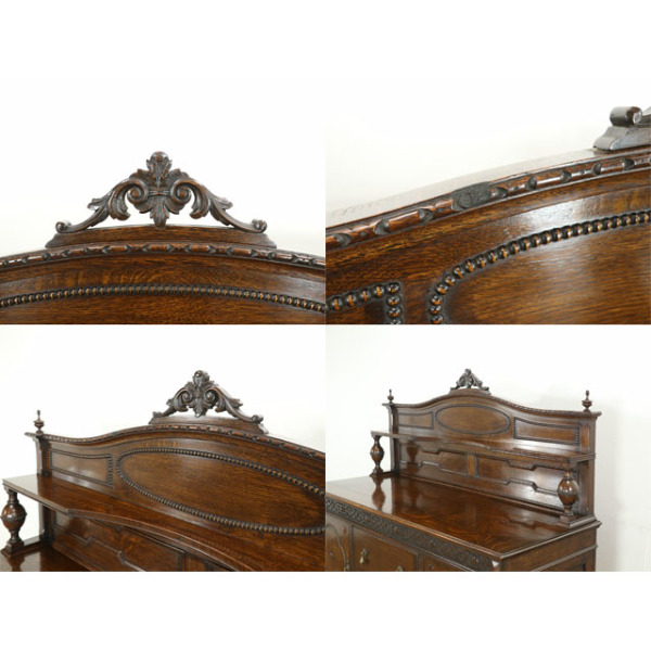 1920年頃 オーク材 イギリス アンティーク・サイドボード antique80438