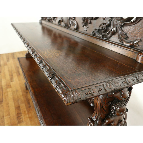 1900年頃 オーク材 イギリス アンティーク・キャビネット antique80445