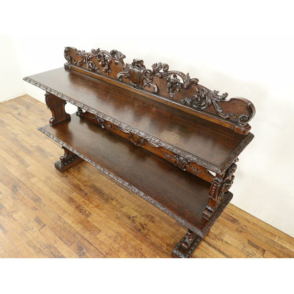 1900年頃 オーク材 イギリス アンティーク・キャビネット antique80445