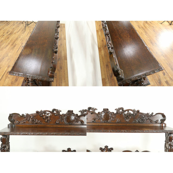 1900年頃 オーク材 イギリス アンティーク・キャビネット antique80445