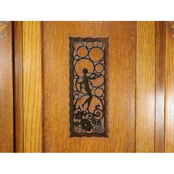 1930年頃 オーク材 イギリス アンティーク・ワードローブ antique80453