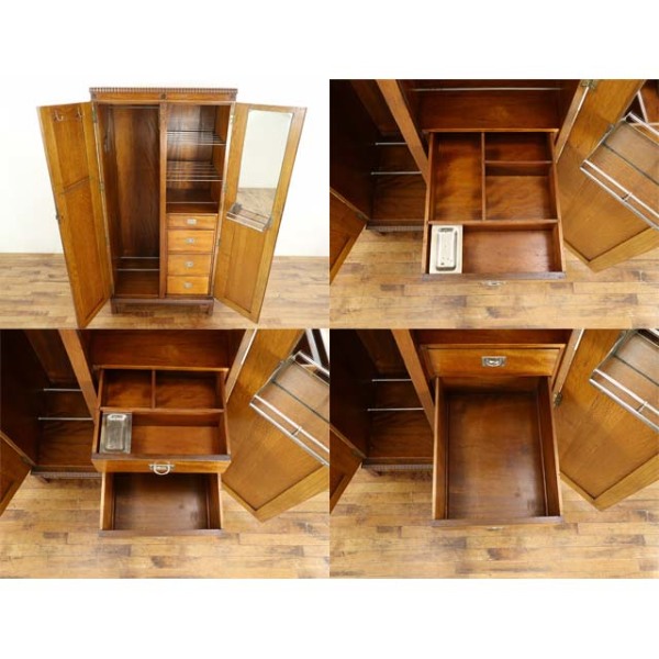 イギリス アンティーク家具 ワードローブ 1930年頃 830A イギリス アンティーク家具 ワードローブ 1930年頃 830A イギリス