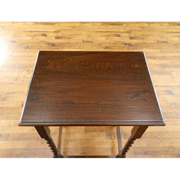 1920年頃 オーク材 イギリス アンティーク・サイドテーブル