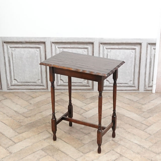 1920年頃 オーク材 イギリス アンティーク・サイドテーブル