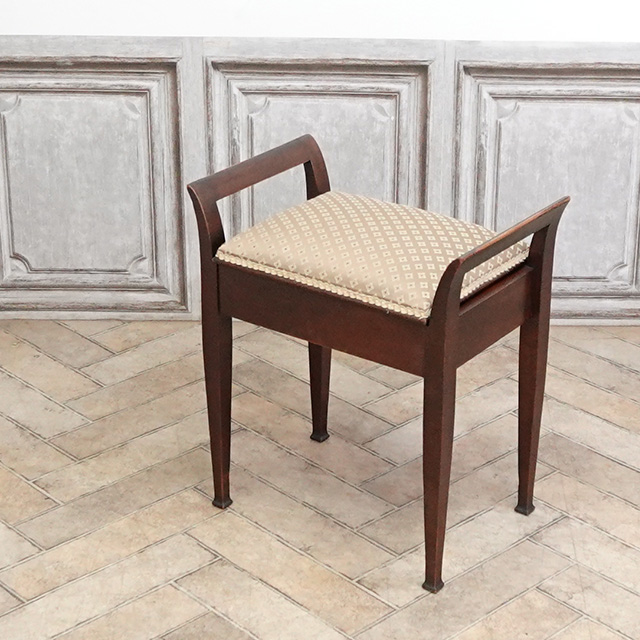 1920年頃 マホガニー材 イギリス アンティーク・スツール antique80474