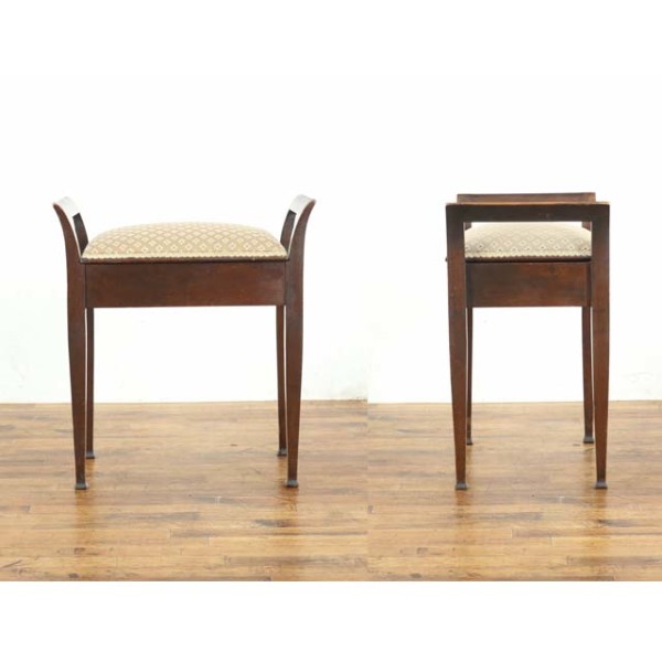 1920年頃 マホガニー材 イギリス アンティーク・スツール antique80474