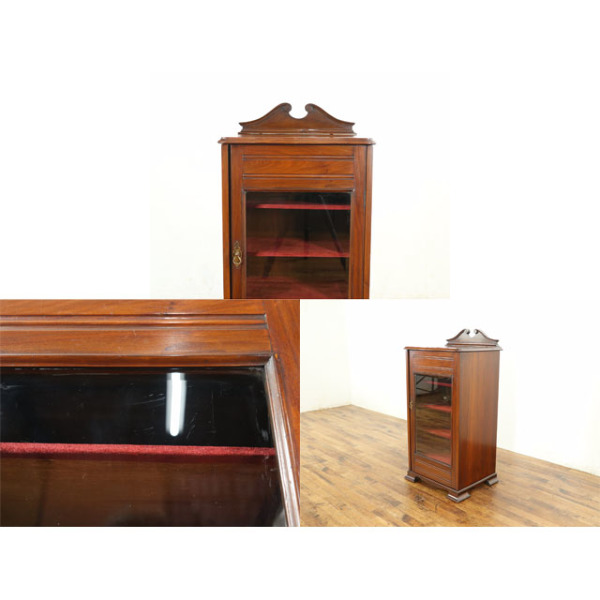 1920年頃 マホガニー材 イギリス アンティーク・キャビネット