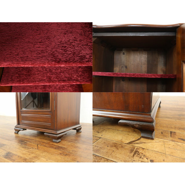 1910年頃 マホガニー材 イギリス アンティーク・キャビネット