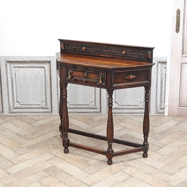 1920年頃 オーク材 イギリス アンティーク・コンソール antique80486