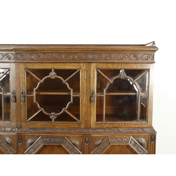 1910年頃 オーク材 イギリス アンティーク・キャビネット antique80495