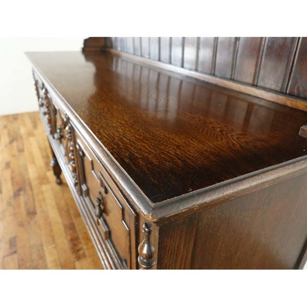 1920年頃 オーク材 イギリス アンティーク・カップボード antique80502