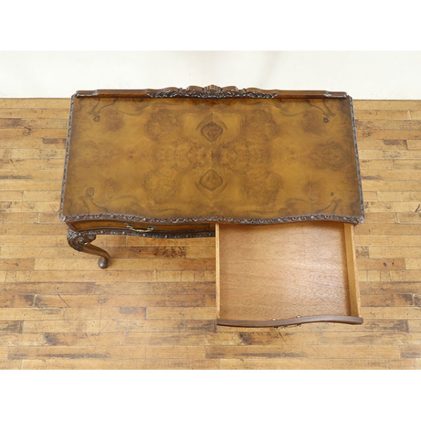 1950年頃 ウォールナット材 イギリス アンティーク・コンソール